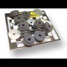 1007 Hardware Kit; Deck Mount w/ Grommets